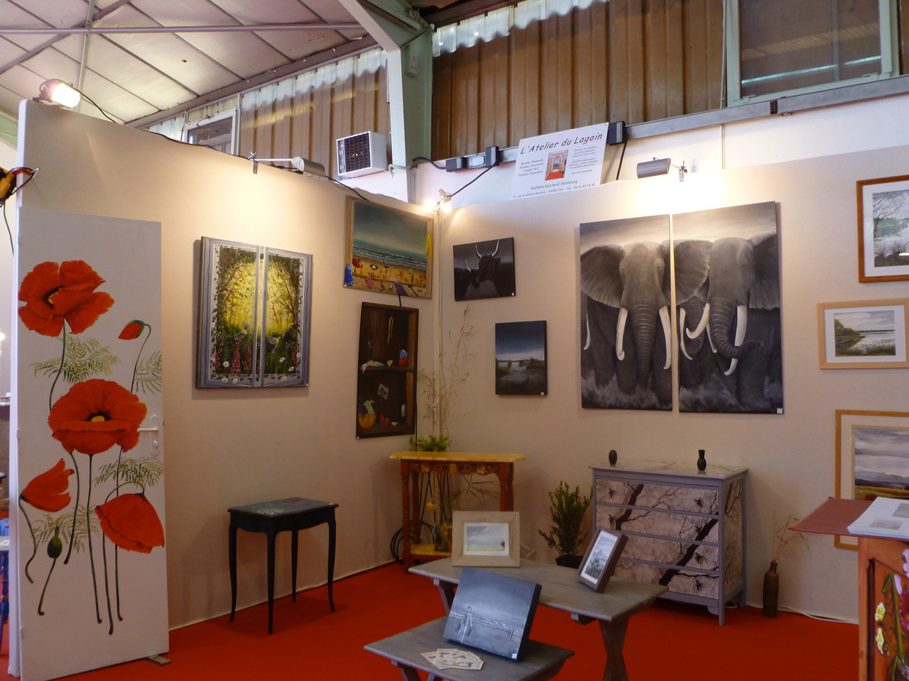 stand au salon de l'habitat, Pau